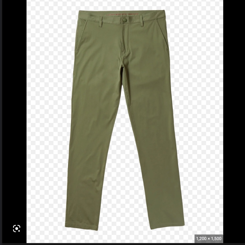 Rhone - Dark Green (seasonal color) Commuter Pant Classic 38x30
